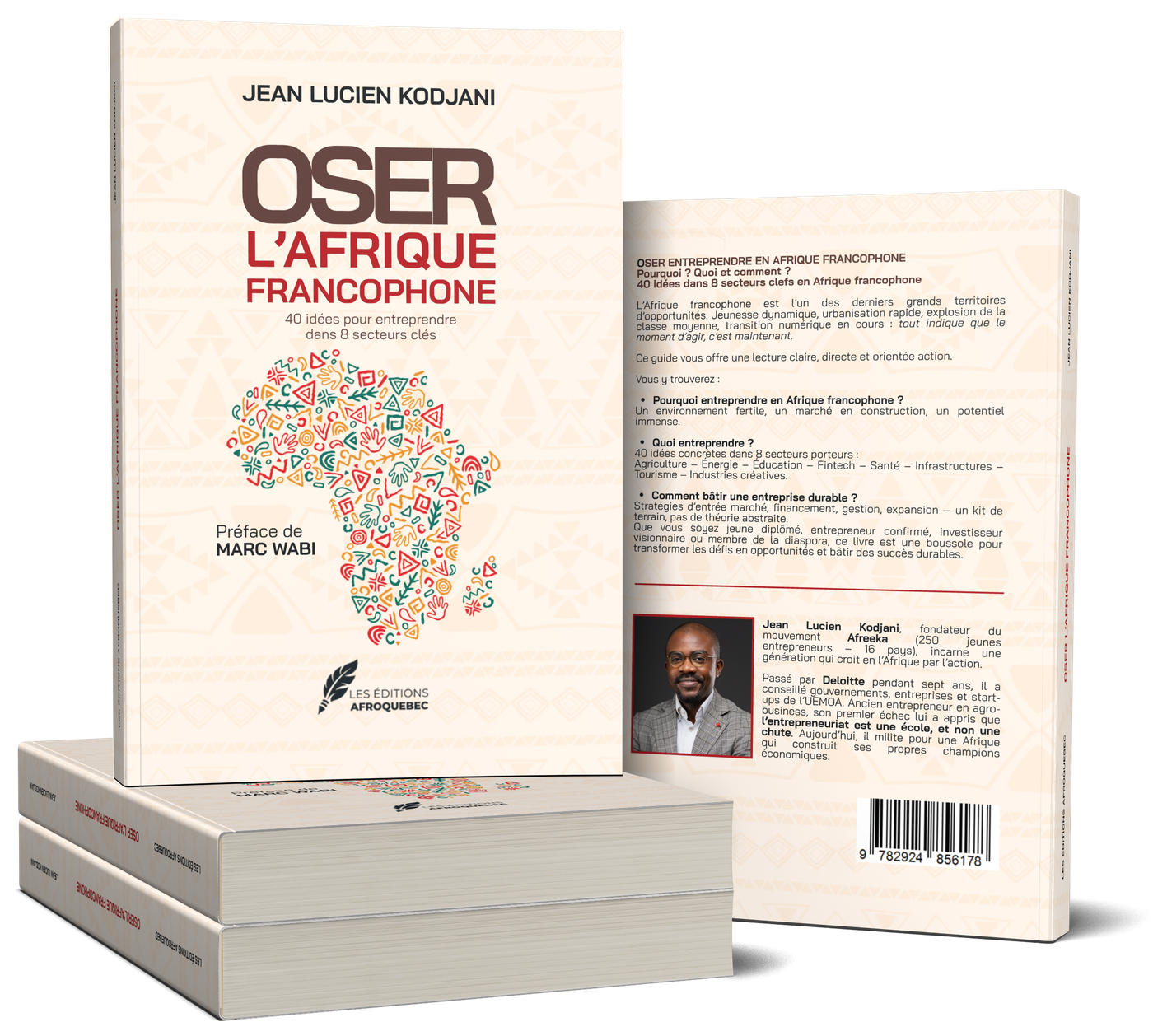 Oser l'Afrique Francophone — couverture et 4e de couverture